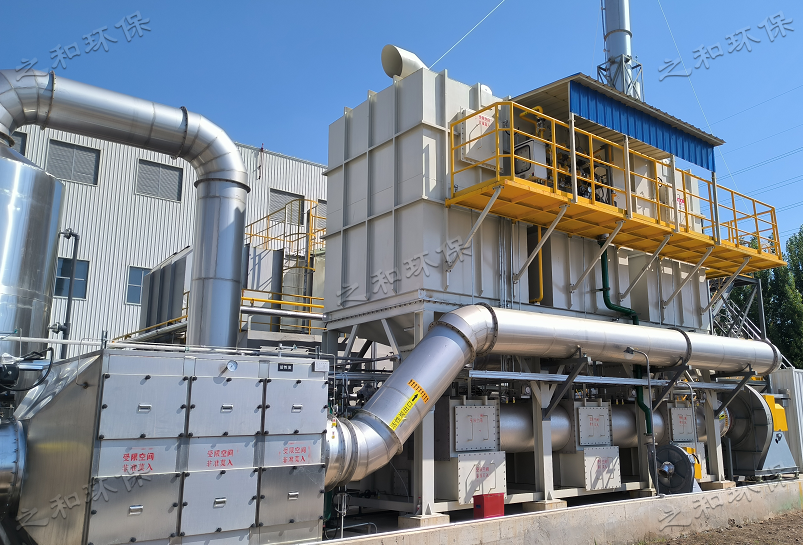 顶峰油脂——30000m³/h化工烟气处理项目